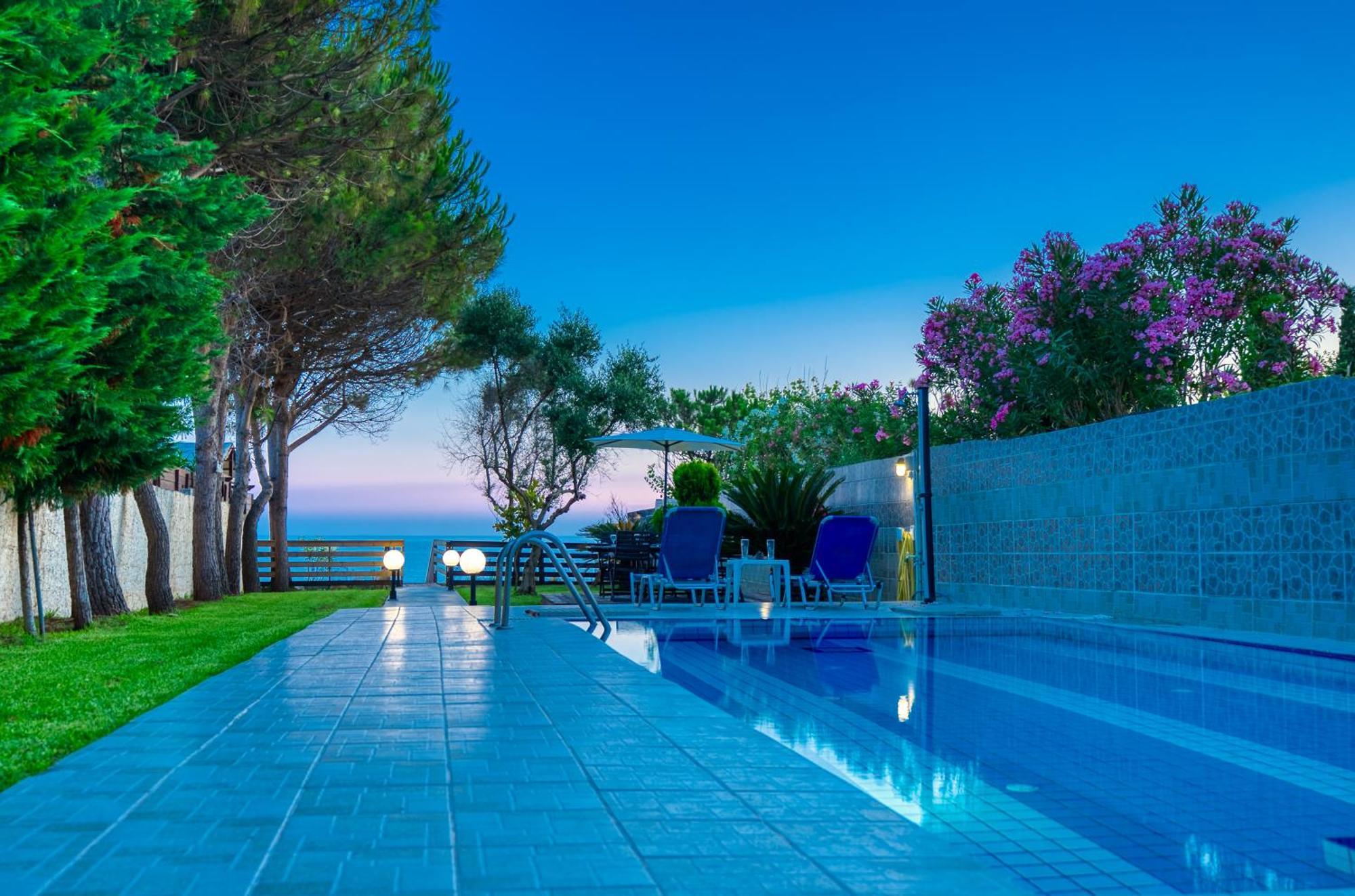 Villa Angela Ágios Matthaíos 외부 사진